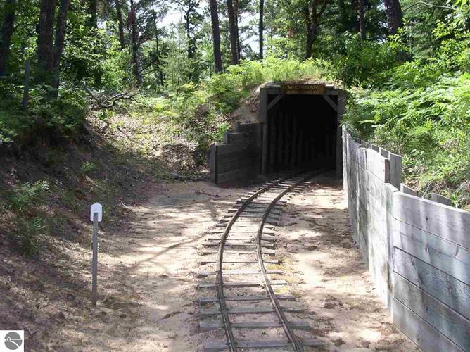 Michigan AuSable Valley Railroad - From Real Estate Listing (newer photo)